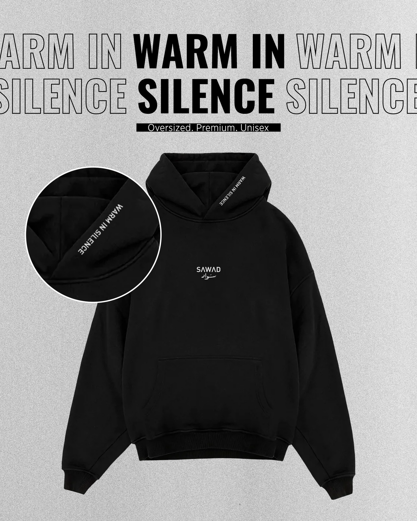 Warm in Silence Hoodie